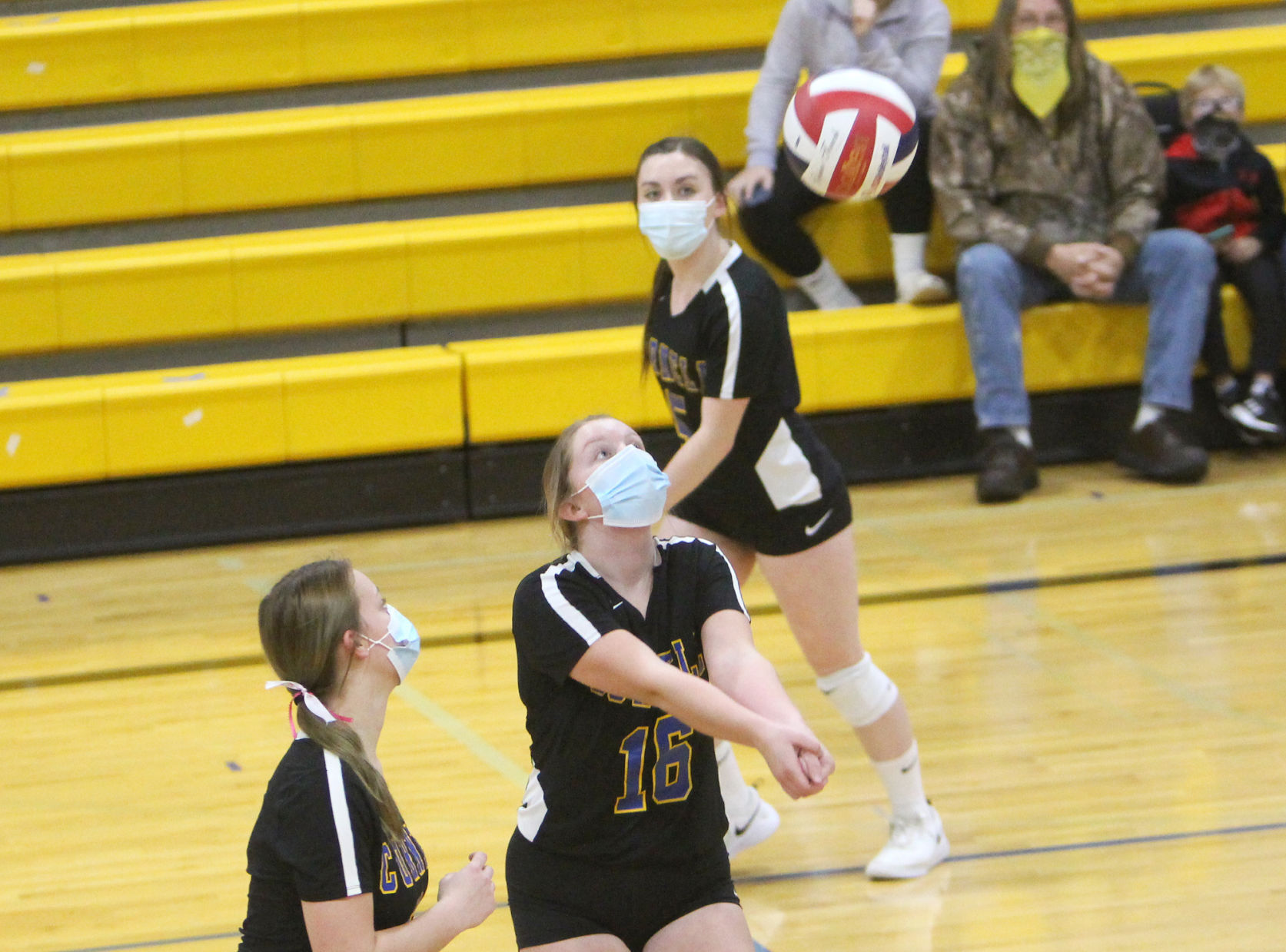 Lake Holcombe at Cornell volleyball 10-15-20